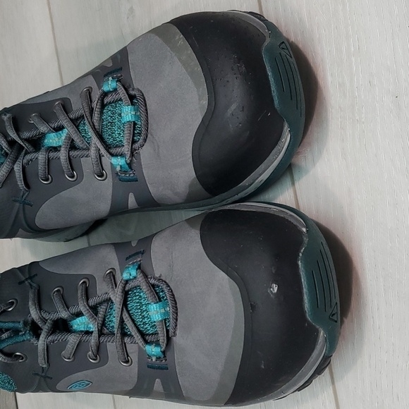 Keen Womens Utility Sedona Pulse Steel Toe Safety Sneakers Leather shoes sz 7.5W - Picture 6 of 14